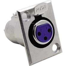 3 Xlr Dişi Şase Konnektör CK114