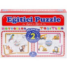 7196 Çark Puzzle Hayvanlar