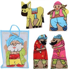 AND-5000 Milli Kahramanlar Kukla Seti  5li