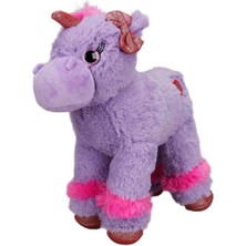 Unicorn Renkli Peluş At 28 Cm.