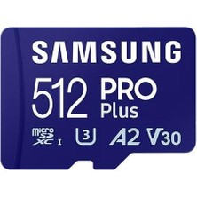 Samsung 512GB Pro Plus MB-MD512SA/APC Mıcro-Sd Hafıza Kartı
