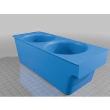 BMW e46 için bardak tutucular - K1377