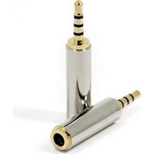 3.5 mm 3 Boğumlu Jack Metal