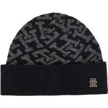 Tommy Hilfiger Kadın Siyah Tommy Hilfiger Monogram All Over Be Kadın Siyah Bere