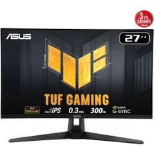 Asus Tuf Gamıng VG27AQM5A 27" 0.3ms 300Hz 2k Qhd Dp/hdmı/usb Vesa IPS LED Gamıng Monıtor