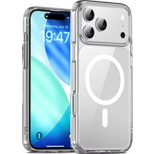 Microcase iPhone 17 Pro Için Magsafe Manyetik Darbeye Dayanıklı Yarı Esnek Plastik Tpu  Kılıf - AL8115