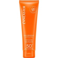 Lancaster Sun-Sensıtıve Illuminating-Shining Skimmed Milk SPF50 150ML - 50 Spf For Body