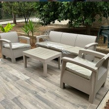 Retro Art Holiday Amazon Balkon ve Bahçe Takımı