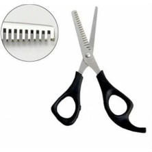 Just Cheap Store Berber Kuaför Ara Makası 6 cm Paslanmaz Çelik Plastik Saplı Makas