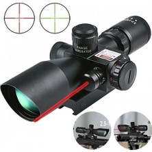 Just Cheap Store Süper Zoomlu – Lazerli – Profesyonel Av Tüfeği Dürbünü 2.5-10X40/E