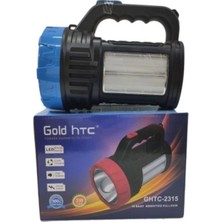 Just Cheap Store Kullanımı Kolay Şarj Edilebilir 3 Watt LED GHTC-2315 El Feneri