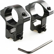 Just Cheap Store - Dürbünü Lazeri Montaj Kelepçesi Çelik Alaşım 11MM