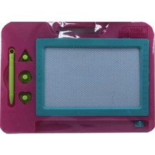 Manyetik Sihirli Yazı Tahtası, Pembe, Çocuklar Için Eğlenceli ve Pratik