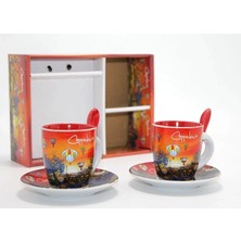 Just Cheap Store Yöresel Ikili Fincan Seti ALK1566