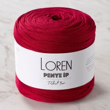 Anadolu Box Loren Penye Kumaş El Örgü Ipi Bordo - 6 - 34467