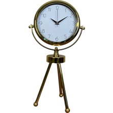 Anadolu Box Zentime Gold Lüks Üç Ayaklı Masa Saati