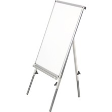 65X100 cm Teleskopik Ayaklı Beyaz Laminant Yazı Tahtası