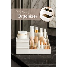 Çok Amaçlı Organizer, 2 Çekmeceli, Kozmetik ve Takı Düzenleyici