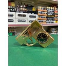 Tutuştur Saatli Tabanca Çakmak