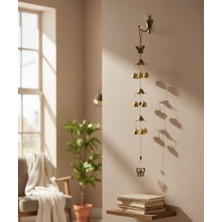 Seymen Bıçakçılık Kelebekli 3’lü Rüzgar Çanı | Dekoratif Bahçe & Balkon Süsü | Hareket ve Sarsıntıda Ses Veren
