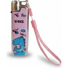 Markasız ucuz T-Rex Turbo Jet Kadınlara Özel Çakmak