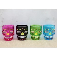 Just Cheap Store Istanbul Temalı Cam Kurukafa Shot Bardak ALK4301