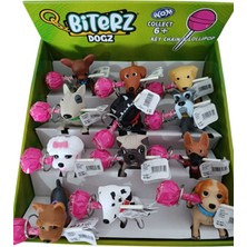 Wom Flipperz Biterz Dogz - Dragonz - Catz Lolipop Şeker ve Figür Anahtarlık 1 Adet
