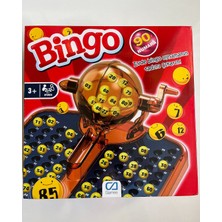 Mavi Su Dünyası Bingo Yılbaşı Aile Oyunu 90 Numara 48 Kart