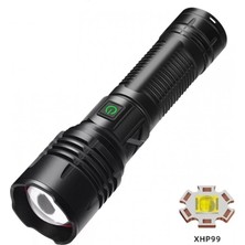 Just Cheap Store F-38  Yüksek Güç Ultra Spot Uzun Menzilli El Feneri Şarj Edilebilir LED   Güçlü El Fener Aydınlatma