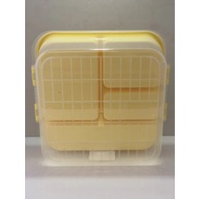 Pazarcan Oyuncak Saklama Kutusu - Çok Amaçlı Bölmeli Oyuncak Saklama Kutusu