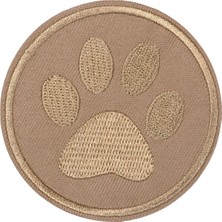 Anadolu Box Aplike Ütü Ile Yapışan Kahve Pati Arma 5 cm