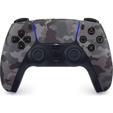 Sony Playstation 5 Dualsense Controller Grey Camo Kamuflaj  (Ithalatçı Garantili)