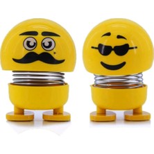 Pazarcan Zıp Zıp Kafalar Sevimli Kafa Sallayan Emojiler Çılgın Kafalar