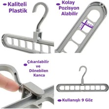 Pazarcan Sihirbaz Askı Dolap Içi Düzenleyici Askı Sihirbazı, Dolap Askı Düzenleyici