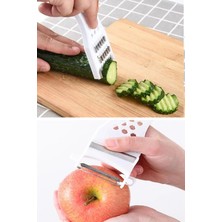 Pazarcan Rende Soyacak 5 Fonksiyonlu Sebze Meyve Soyucu Patates Havuç Salatalık Zencefil Doğrayıcı