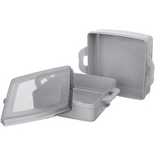 Pazarcan 2 Katlı Kapaklı Saklama Kabı- Beslenme Kabı- Sefer Tası Diyet Kabı