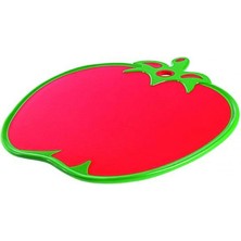 Pazarcan Domates Figürlü Kaydırmaz Kesme Tahtası Doğrama Panosu