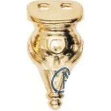 Just Cheap Store Minare Ahşap, Sunta Sandık Ayağı, Kutu Ayak 3 cm - Sarı