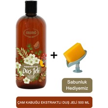 Ersağ Çam Kabuğu Ekstraktlı Duş Jeli 500 ml + (Sabunluk Hediyemiz) 402-17
