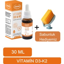 Ersağ Vitamin D3, Vitamin K2  + (Sabunluk Hediyemiz) 2096-11