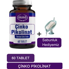 Ersağ Çinko Pikolinat Takviye Edici Gıda  + (Sabunluk Hediyemiz) 3015-06