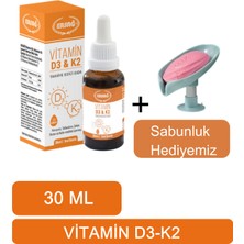 Ersağ Vitamin D3, Vitamin K2 Içeren Takviye  + (Sabunluk Hediyemiz) 2096-10