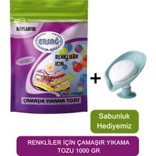 Ersağ Renkliler Için Çamaşır Yıkama Tozu 1000 gr  - ( Sabunluk Hediyemiz )  102-08