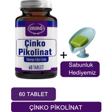 Ersağ Çinko Pikolinat Takviye Edici Gıda  + (Sabunluk Hediyemiz) 3015-08