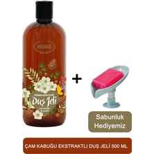Ersağ Çam Kabuğu Ekstraktlı Duş Jeli 500 ml + (Sabunluk Hediyemiz) 402-18