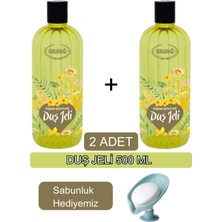 Ersağ Ersag Duş Jeli (2 Adet) 500 ml + (Sabunluk Hediyemiz) 400-022