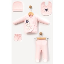 NEU KIDS 5'li Lovely Baby Kruvaze Yenidoğan Set