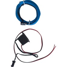 Replax 2 Metre 12V Mavi Ip Neon Ip LED Araç Içi Neon LED