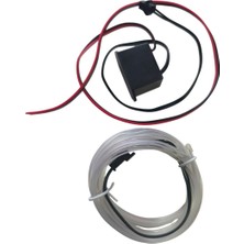 Replax 2 Metre 12V Buz Mavi Ip Neon Ip LED Araç Içi Neon LED