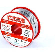 Just Cheap Store 60-40 Lehim Teli 200 gr 1 mm - Sn:60 / Pb:40